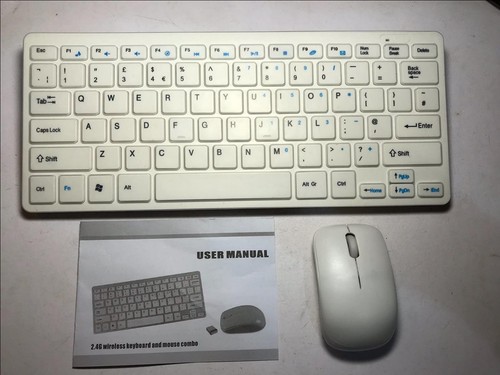 Tastiera mouse bianco - mouse,